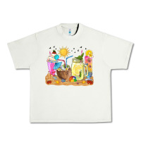 Pistachio summer drinks coffee cups Urban Heavy Tee - texasbilliewilder