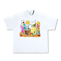 White summer drinks coffee cups Urban Heavy Tee - texasbilliewilder