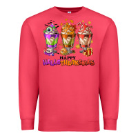 Cardinal Happy Hallothanksmas coffee cups Premium Sweatshirt - NancyCooperArtShop