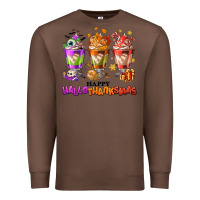 Chestnut Happy Hallothanksmas coffee cups Premium Sweatshirt - NancyCooperArtShop