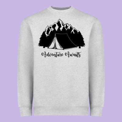 Heavyweight Sweatshirt Adventure Camping