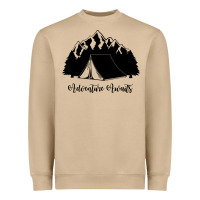 Mushroom Adventure Camping Heavyweight Sweatshirt - Unal Design