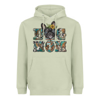 Matcha dog mom french bulldog Heavyweight Hoodie - BarkalooDesign