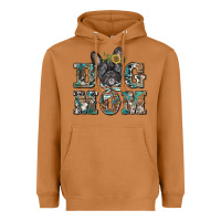 Meerkat dog mom french bulldog Heavyweight Hoodie - BarkalooDesign
