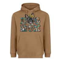 Toasted Coconut dog mom french bulldog Heavyweight Hoodie - BarkalooDesign