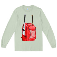Matcha red bat backpack fa element Long Sleeve Tee - FaDigitalArtStudio