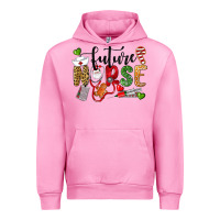 Fuchsia Pink Chrismas future nurse Urban Hoodie - LillyAllenDesigns