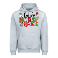 Heather Grey Chrismas future nurse Urban Hoodie - LillyAllenDesigns