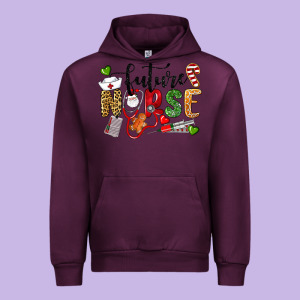 Chrismas Future Nurse Urban Hoodie Designed By Lillyallendesigns