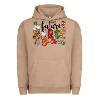 Pigment Burro Chrismas future nurse Urban Hoodie - LillyAllenDesigns