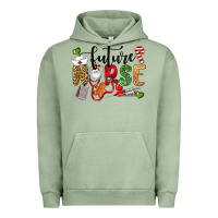 Pigment Oil Green Chrismas future nurse Urban Hoodie - LillyAllenDesigns