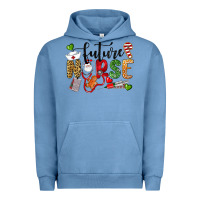 Pigment Pebble Blue Chrismas future nurse Urban Hoodie - LillyAllenDesigns