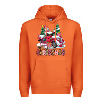 Carrot pink merry christmas Premium Hoodie - MaliasSmallBusiness