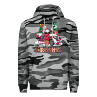 Slate Camo pink merry christmas Premium Hoodie - MaliasSmallBusiness