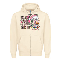 Dear Santa My Brother Did It Zipper Hoodie | Teevron