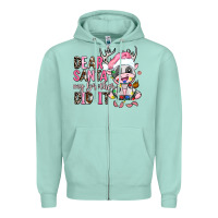 Seafoam dear santa my brother did it Zipper Hoodie - AdoDesignShop