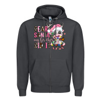 Smoke dear santa my brother did it Zipper Hoodie - AdoDesignShop