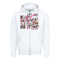 White dear santa my brother did it Zipper Hoodie - AdoDesignShop