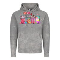 Cloud Rock love coffee cups Vintage Hoodie - MaliasSmallBusiness