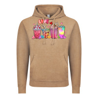 Vintage Coffee love coffee cups Vintage Hoodie - MaliasSmallBusiness