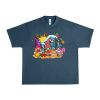 Midnight Navy summer gnome tbw Urban Heavy Tee - texasbilliewilder