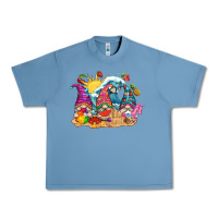 Pebble Blue summer gnome tbw Urban Heavy Tee - texasbilliewilder
