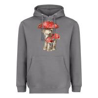 Storm Autumn Mushroom Illustrations Heavyweight Hoodie - LillyAllenDesigns