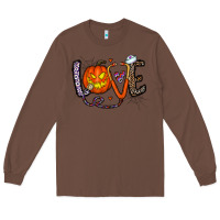 Chestnut love halloween Long Sleeve Tee - CowhideDigitalArt