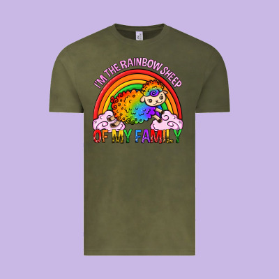 Vintage Tee i m the rainbow sheep of my family pride lgbtq