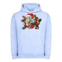 Pigment Grape Ice Joy Christmas Goat Urban Hoodie - LillyAllenDesigns