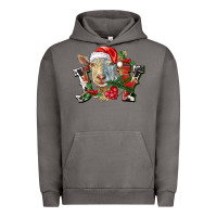 Pigment Tornado Joy Christmas Goat Urban Hoodie - LillyAllenDesigns