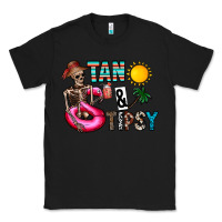 Black Tan Tipsy Classic Tee - CowhideDigitalArt