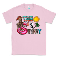 Bubblegum Pink Tan Tipsy Classic Tee - CowhideDigitalArt