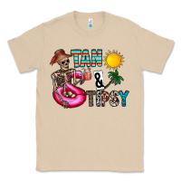 Mushroom Tan Tipsy Classic Tee - CowhideDigitalArt