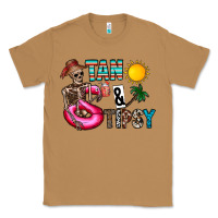 Toasted Coconut Tan Tipsy Classic Tee - CowhideDigitalArt
