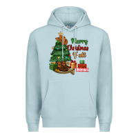 Blue Mist merry christmas y'all Premium Hoodie - MaliasSmallBusiness