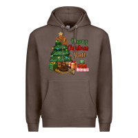 Coffee merry christmas y'all Premium Hoodie - MaliasSmallBusiness