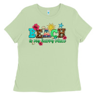 Matcha beach is my happy place Ladies Tee - AdoDesignShop