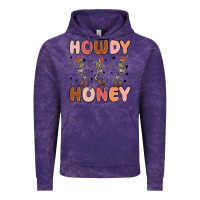 Cloud Purple howdy honey Vintage Hoodie - MaliasSmallBusiness