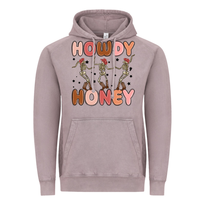 Howdy Honey Vintage Hoodie by MaliasSmallBusiness | Teevron