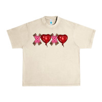 Sandshell valentine's day xoxo heart balloon Urban Heavy Tee - RanaPortraitStore