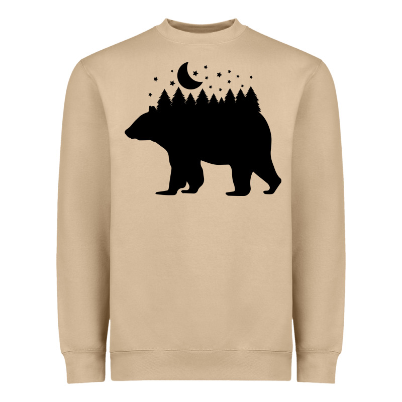 Bear Heavyweight Sweatshirt by Unal Design | Teevron