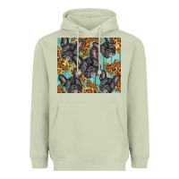 Matcha french bulldog Heavyweight Hoodie - BarkalooDesign