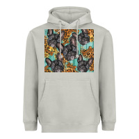 Moon Dust french bulldog Heavyweight Hoodie - BarkalooDesign