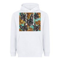 White french bulldog Heavyweight Hoodie - BarkalooDesign