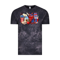 Cloud Black 4th of july teacher coffee cups Vintage Tee - Zillion Design Studio