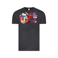 Vintage Black 4th of july teacher coffee cups Vintage Tee - Zillion Design Studio
