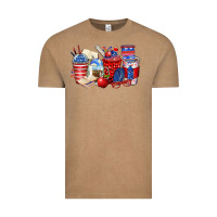 Vintage Coffee 4th of july teacher coffee cups Vintage Tee - Zillion Design Studio