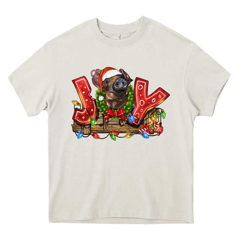Joy Pig Heavy Core Tee by LillyAllenDesigns | Teevron