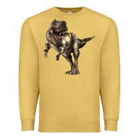 Antique Gold Tyrannosaurus T rex Premium Sweatshirt - LillyAllenDesigns